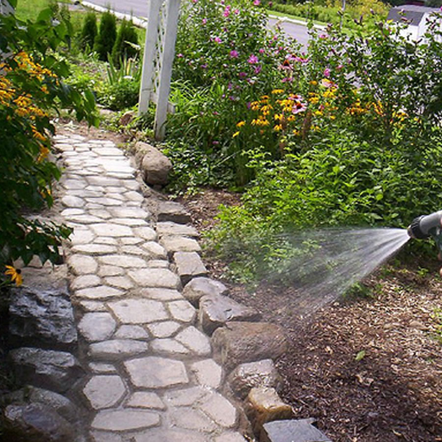 diy concrete walk way moulds