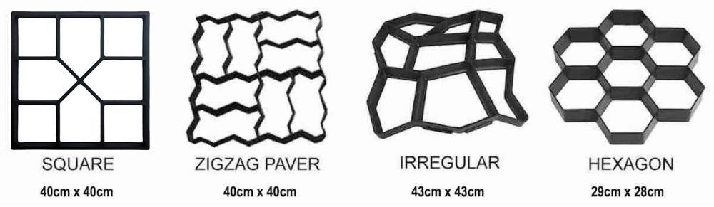 Concrete Paver Mould - Square: image 3