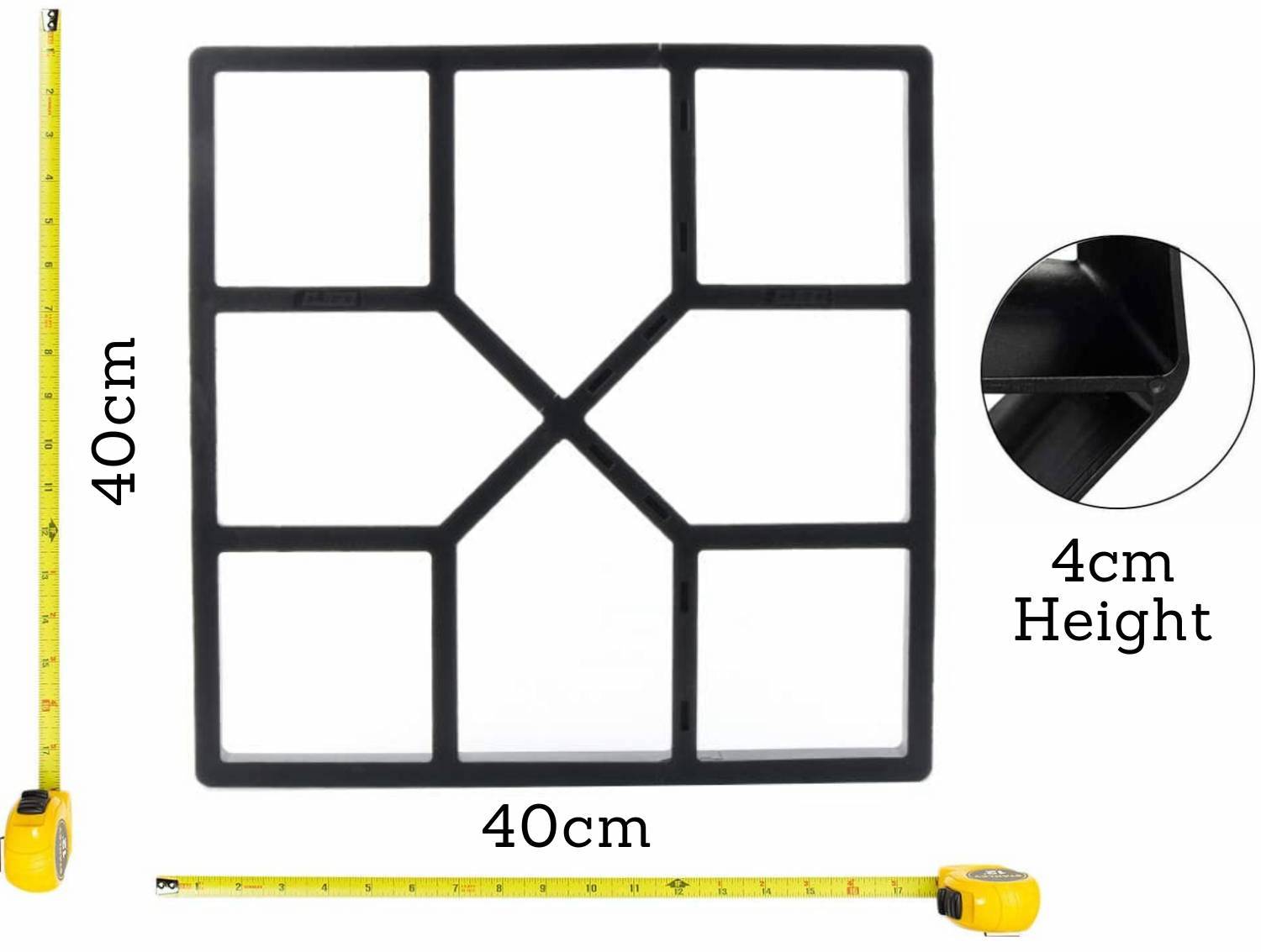 buy square concrete path moulds online